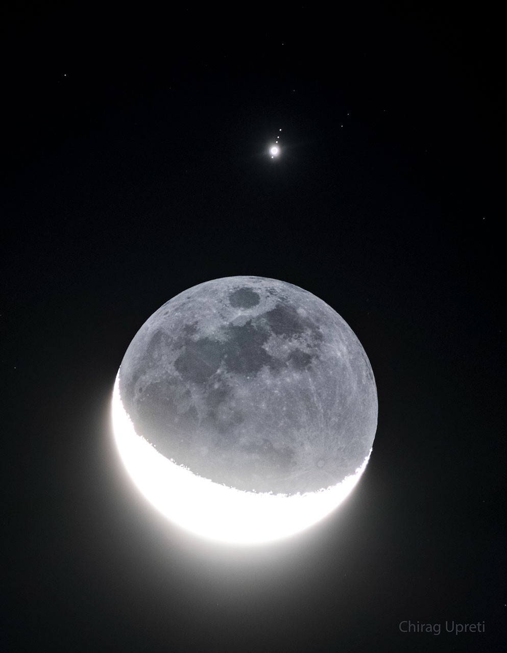 APOD: 12 жовтня 2026 – Юпітер і місяці